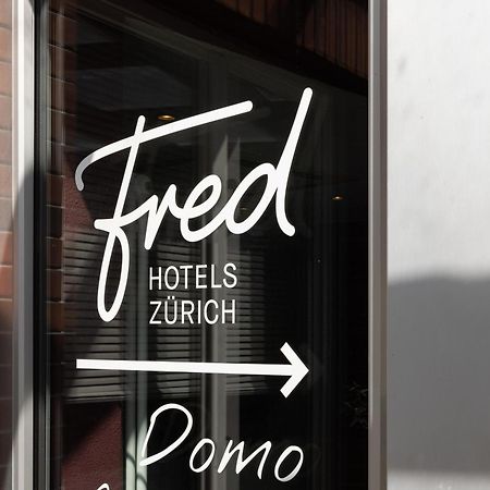 Fred Hotel Leonhardstrasse - Self Check-In Zurich Exterior photo